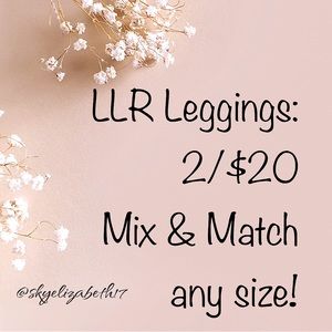 Mix & Match LuLaRoe—2 for $20!